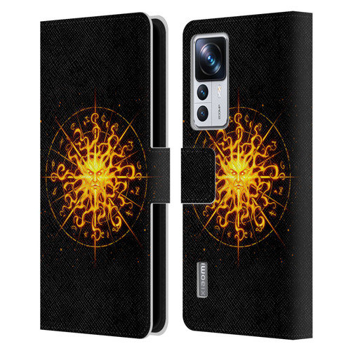 Christos Karapanos Mythical Art Helios Leather Book Wallet Case Cover For Xiaomi 12T Pro