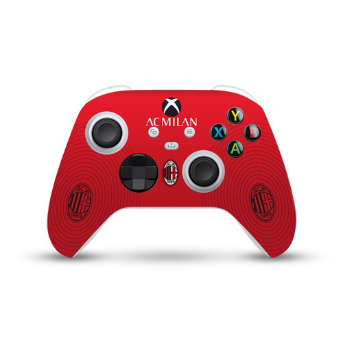 AC Milan Art Red And Black Vinyl Sticker Skin Decal Cover for Microsoft Xbox Series X / Series S Controller