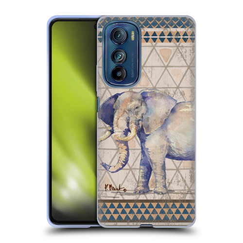 Paul Brent Animals Tribal Elephant Soft Gel Case for Motorola Edge 30