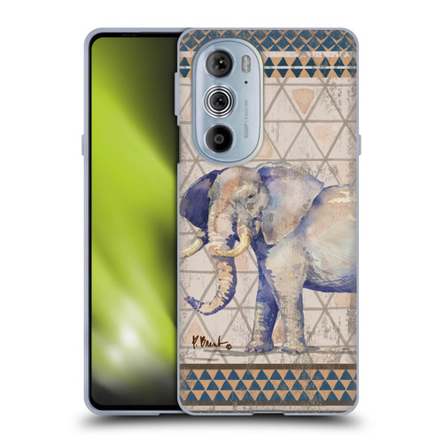 Paul Brent Animals Tribal Elephant Soft Gel Case for Motorola Edge X30