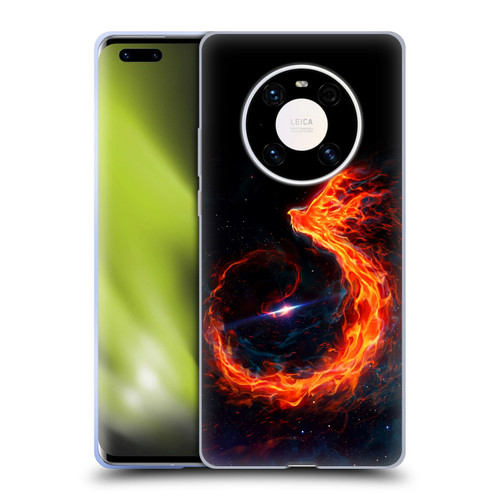 Christos Karapanos Phoenix Out Of Space Soft Gel Case for Huawei Mate 40 Pro 5G