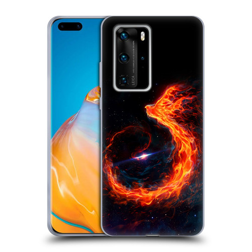 Christos Karapanos Phoenix Out Of Space Soft Gel Case for Huawei P40 Pro / P40 Pro Plus 5G