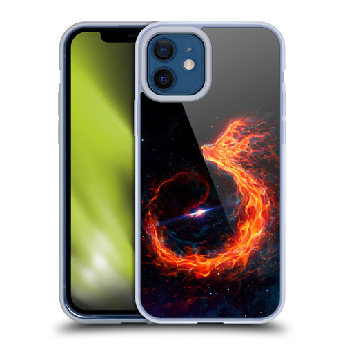 Christos Karapanos Phoenix Out Of Space Soft Gel Case for Apple iPhone 12 / iPhone 12 Pro