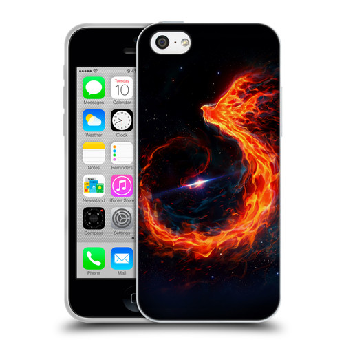 Christos Karapanos Phoenix Out Of Space Soft Gel Case for Apple iPhone 5c