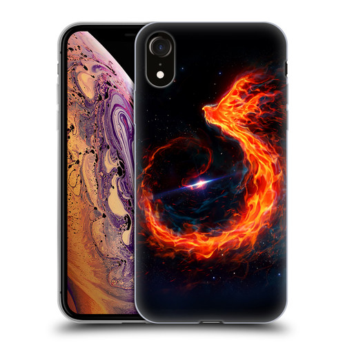 Christos Karapanos Phoenix Out Of Space Soft Gel Case for Apple iPhone XR