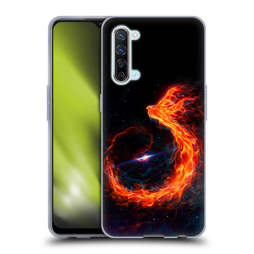 Christos Karapanos Phoenix Out Of Space Soft Gel Case for OPPO Find X2 Lite 5G