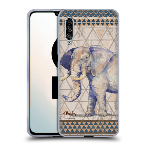 Paul Brent Animals Tribal Elephant Soft Gel Case for Samsung Galaxy A90 5G (2019)