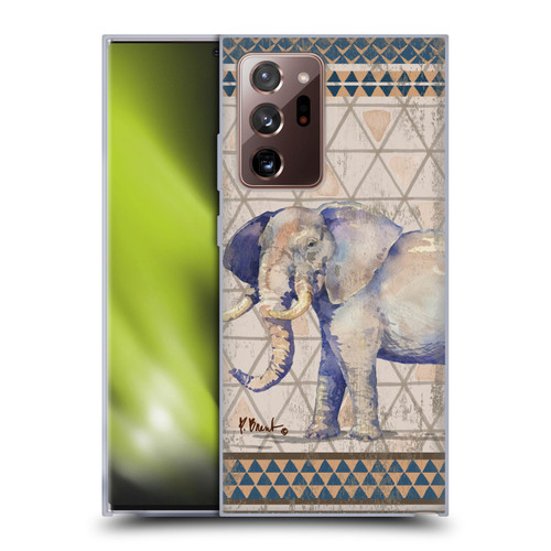 Paul Brent Animals Tribal Elephant Soft Gel Case for Samsung Galaxy Note20 Ultra / 5G