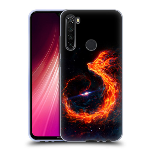 Christos Karapanos Phoenix Out Of Space Soft Gel Case for Xiaomi Redmi Note 8T