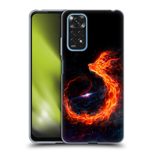 Christos Karapanos Phoenix Out Of Space Soft Gel Case for Xiaomi Redmi Note 11 / Redmi Note 11S