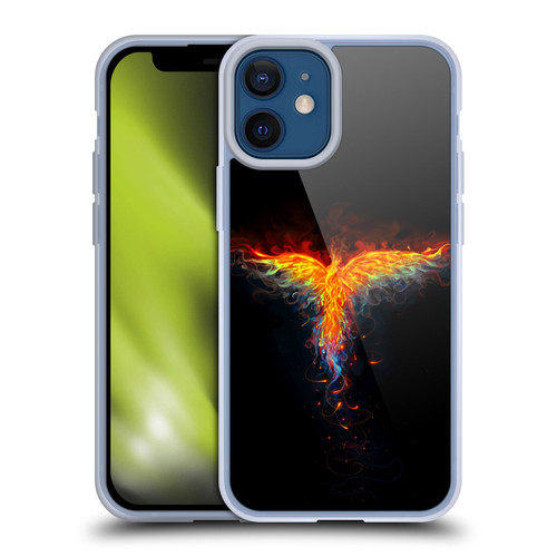 Christos Karapanos Phoenix 2 Bird 3 Soft Gel Case for Apple iPhone 12 Mini