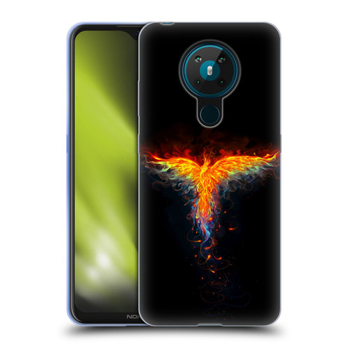 Christos Karapanos Phoenix 2 Bird 3 Soft Gel Case for Nokia 5.3