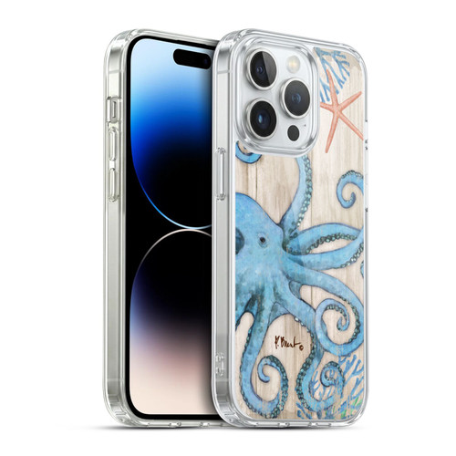 Paul Brent Coastal Sealife Soft Gel Case for Apple iPhone 14 Pro & MagSafe