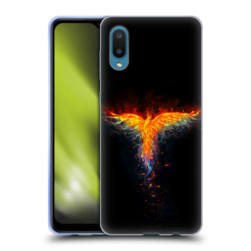 Christos Karapanos Phoenix 2 Bird 3 Soft Gel Case for Samsung Galaxy A02/M02 (2021)