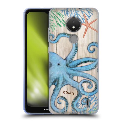 Paul Brent Coastal Sealife Soft Gel Case for Nokia C21