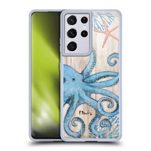 Paul Brent Coastal Sealife Soft Gel Case for Samsung Galaxy S21 Ultra 5G