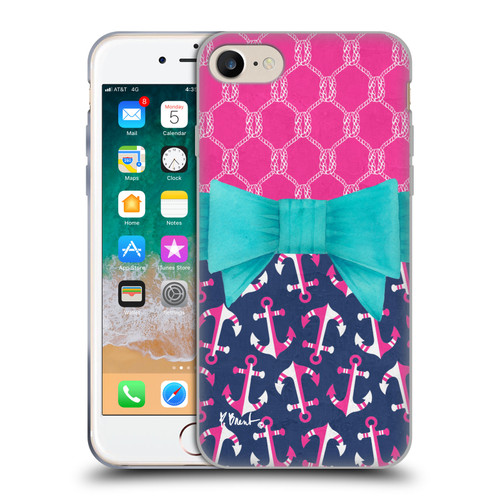 Paul Brent Nautical Bow Soft Gel Case for Apple iPhone 7 / 8 / SE 2020 & 2022