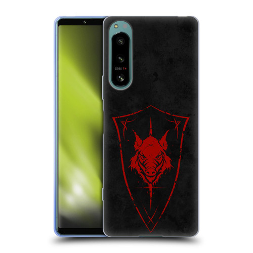 Christos Karapanos Shield Wild Boar Soft Gel Case for Sony Xperia 5 IV