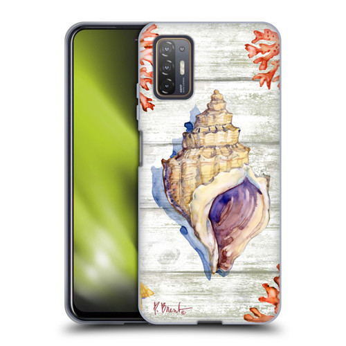 Paul Brent Ocean Bahia Shells Soft Gel Case for HTC Desire 21 Pro 5G