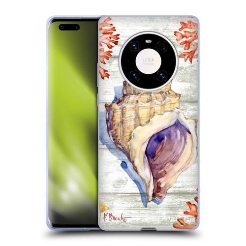 Paul Brent Ocean Bahia Shells Soft Gel Case for Huawei Mate 40 Pro 5G