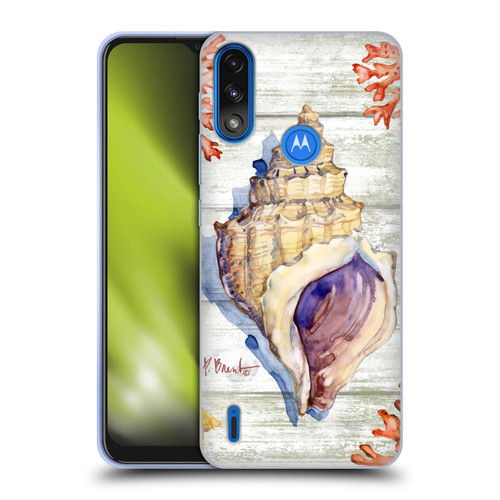 Paul Brent Ocean Bahia Shells Soft Gel Case for Motorola Moto E7 Power / Moto E7i Power