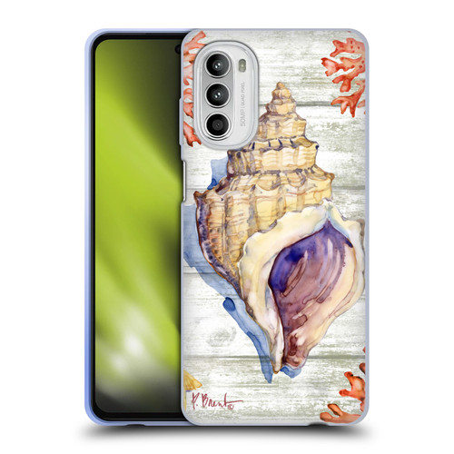 Paul Brent Ocean Bahia Shells Soft Gel Case for Motorola Moto G52