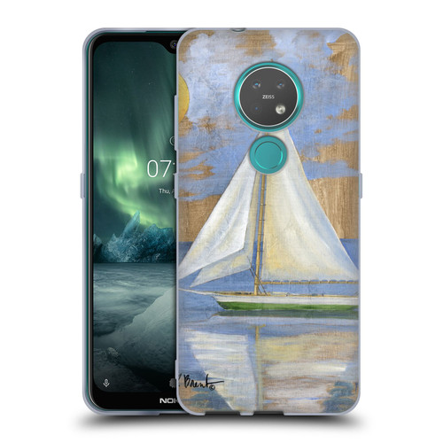 Paul Brent Ocean Serene Sailboat Soft Gel Case for Nokia 6.2 / 7.2