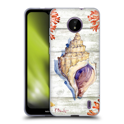 Paul Brent Ocean Bahia Shells Soft Gel Case for Nokia C10 / C20