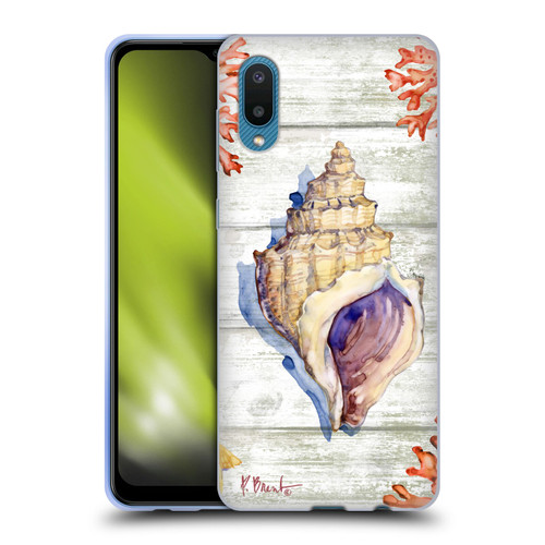 Paul Brent Ocean Bahia Shells Soft Gel Case for Samsung Galaxy A02/M02 (2021)