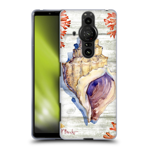 Paul Brent Ocean Bahia Shells Soft Gel Case for Sony Xperia Pro-I