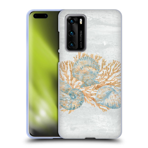 Paul Brent Sea Creatures Shells Soft Gel Case for Huawei P40 5G