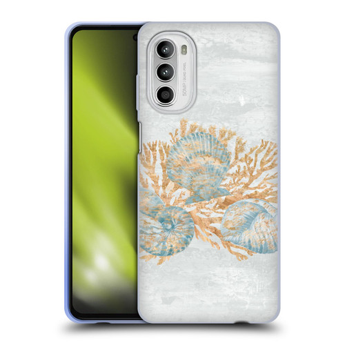 Paul Brent Sea Creatures Shells Soft Gel Case for Motorola Moto G52