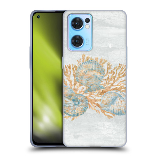 Paul Brent Sea Creatures Shells Soft Gel Case for OPPO Reno7 5G / Find X5 Lite