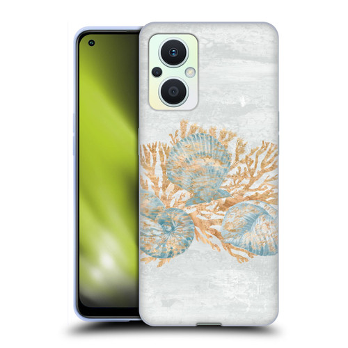 Paul Brent Sea Creatures Shells Soft Gel Case for OPPO Reno8 Lite