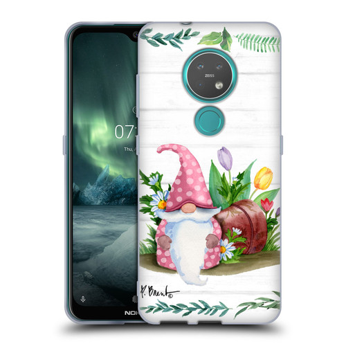 Paul Brent Wilderness Spring Gnome Soft Gel Case for Nokia 6.2 / 7.2