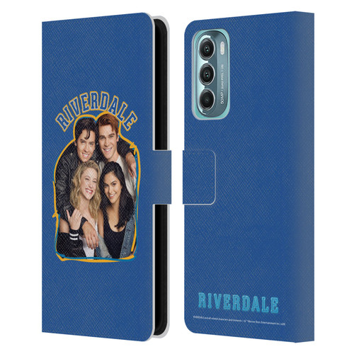 Riverdale Art Riverdale Cast 2 Leather Book Wallet Case Cover For Motorola Moto G Stylus 5G (2022)