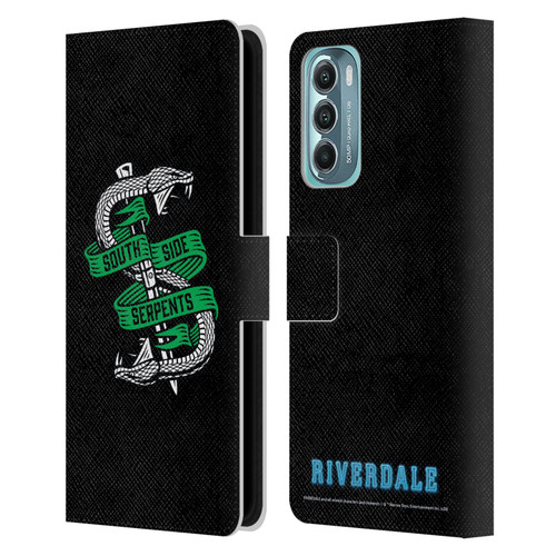 Riverdale Art South Side Serpents Leather Book Wallet Case Cover For Motorola Moto G Stylus 5G (2022)