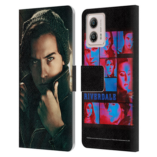 Riverdale Posters Jughead Jones 4 Leather Book Wallet Case Cover For Motorola Moto G53 5G