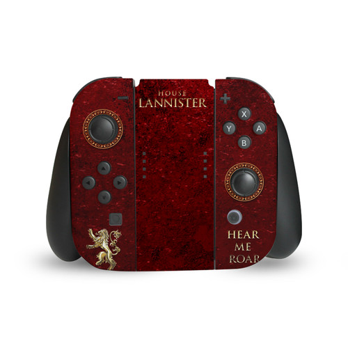 HBO Game of Thrones Sigils and Graphics House Lannister Vinyl Sticker Skin Decal Cover for Nintendo Switch Joy Controller