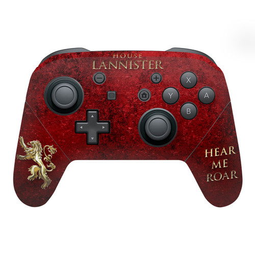 HBO Game of Thrones Sigils and Graphics House Lannister Vinyl Sticker Skin Decal Cover for Nintendo Switch Pro Controller