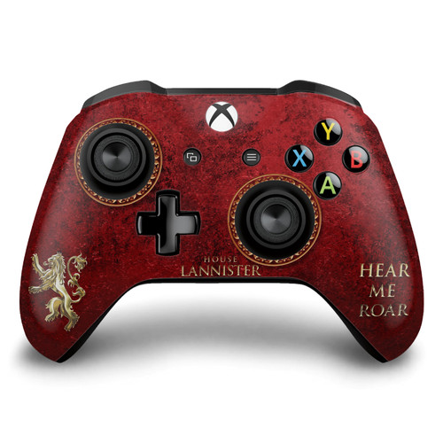 HBO Game of Thrones Sigils and Graphics House Lannister Vinyl Sticker Skin Decal Cover for Microsoft Xbox One S / X Controller