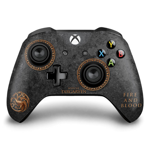 HBO Game of Thrones Sigils and Graphics House Targaryen Vinyl Sticker Skin Decal Cover for Microsoft Xbox One S / X Controller