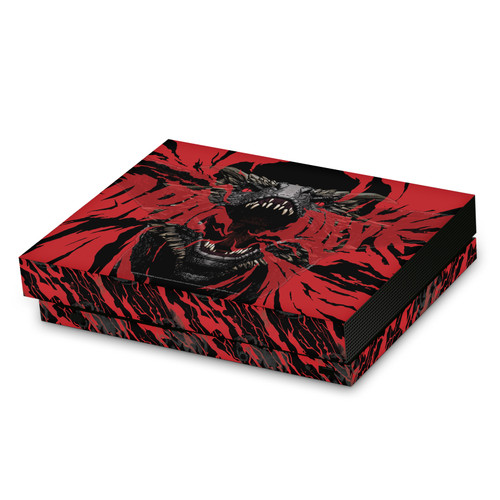 HBO Game of Thrones Sigils and Graphics Dracarys Vinyl Sticker Skin Decal Cover for Microsoft Xbox One X Console
