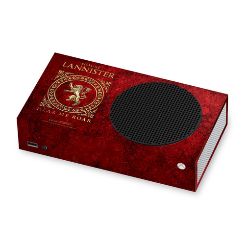 HBO Game of Thrones Sigils and Graphics House Lannister Vinyl Sticker Skin Decal Cover for Microsoft Xbox Series S Console