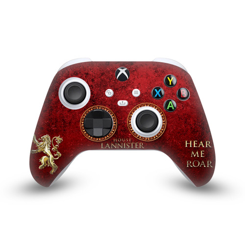 HBO Game of Thrones Sigils and Graphics House Lannister Vinyl Sticker Skin Decal Cover for Microsoft Xbox Series X / Series S Controller