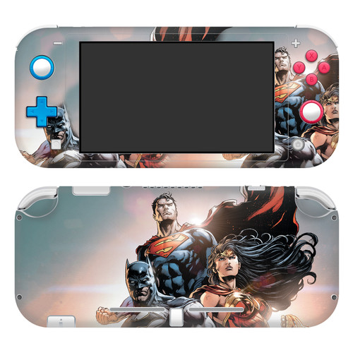 Justice League DC Comics Comic Book Covers Rebirth Trinity #1 Vinyl Sticker Skin Decal Cover for Nintendo Switch Lite