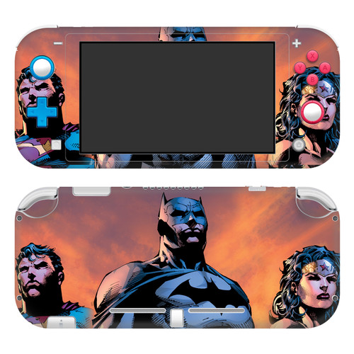 Justice League DC Comics Comic Book Covers Icons Trinity Vinyl Sticker Skin Decal Cover for Nintendo Switch Lite