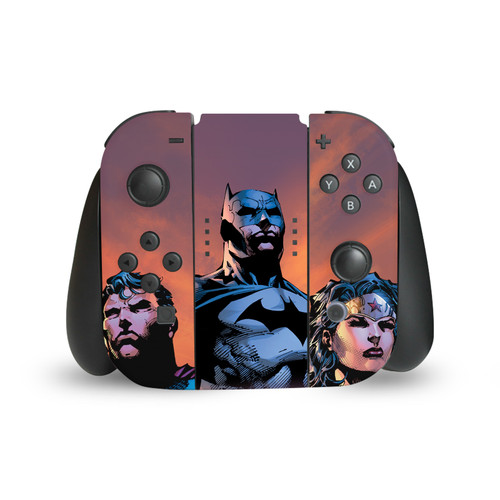 Justice League DC Comics Comic Book Covers Icons Trinity Vinyl Sticker Skin Decal Cover for Nintendo Switch Joy Controller