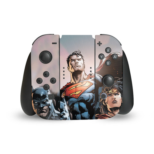 Justice League DC Comics Comic Book Covers Rebirth Trinity #1 Vinyl Sticker Skin Decal Cover for Nintendo Switch Joy Controller