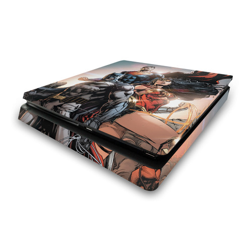 Justice League DC Comics Comic Book Covers Rebirth Trinity #1 Vinyl Sticker Skin Decal Cover for Sony PS4 Slim Console